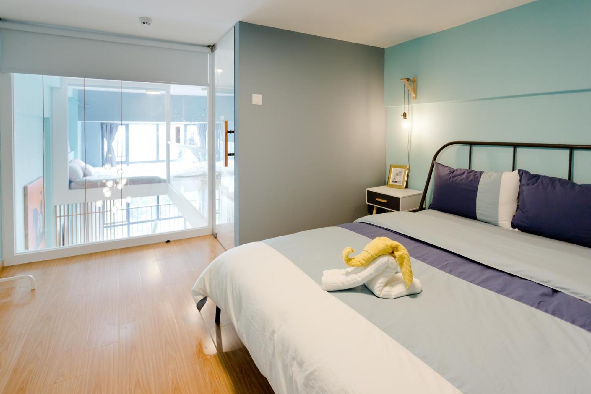 Lavendar Duplex Apartment Guangzhou Exterior photo