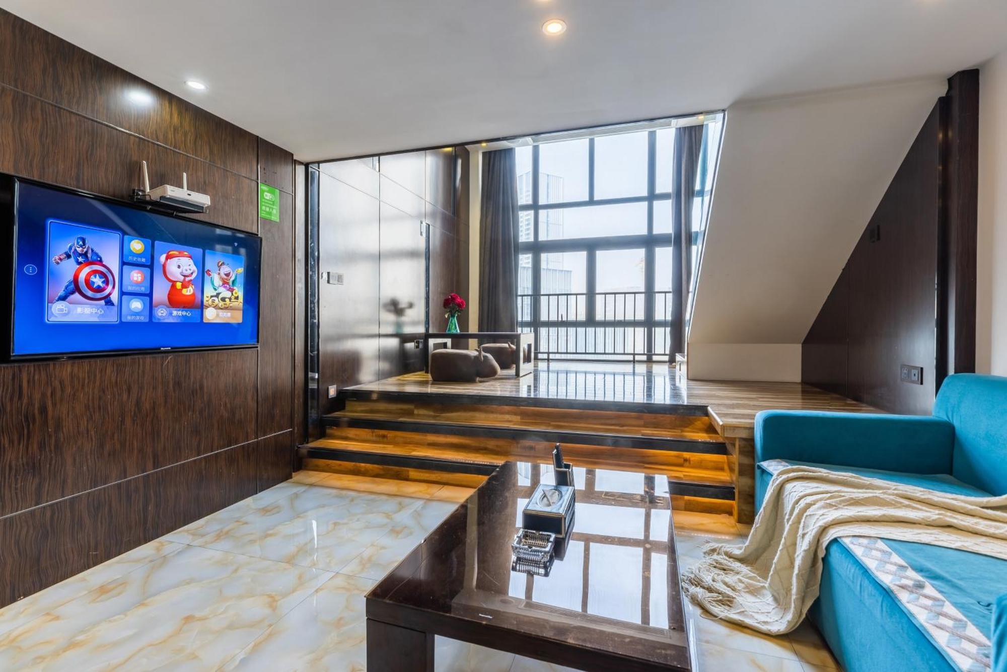 Lavendar Duplex Apartment Guangzhou Exterior photo